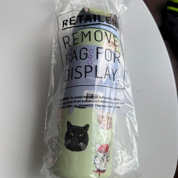 Owala UO Exclusive FreeSip 32 oz Water Bottle Cat College - Picture 3 of 3
